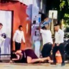 Taxistas de Playa del Carmen golpean a una pareja de turistas (VIDEO)