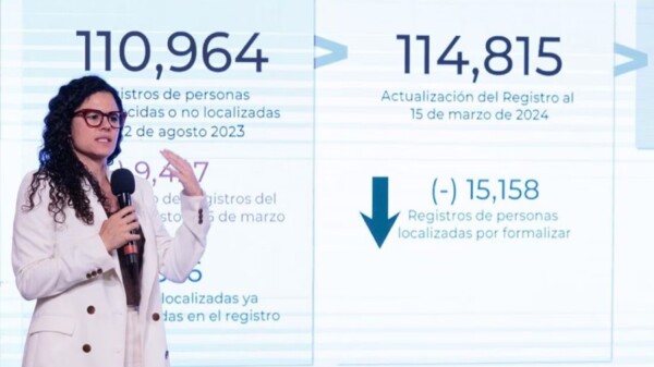 “Nadie ha sido borrado del registro de personas desaparecidas”