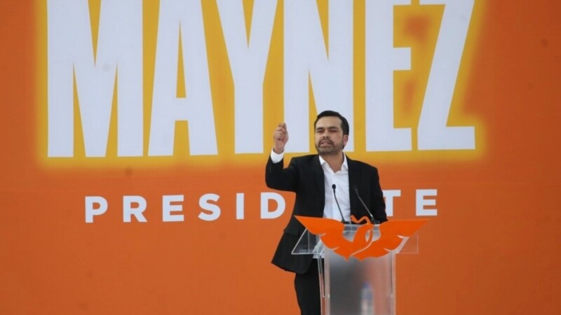 Álvarez Máynez, casi en solitario, arranca campaña en Jalisco