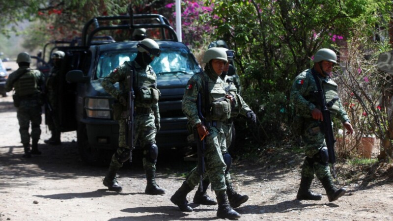Minas terrestres en el ataque contra el Ejército en Michoacán