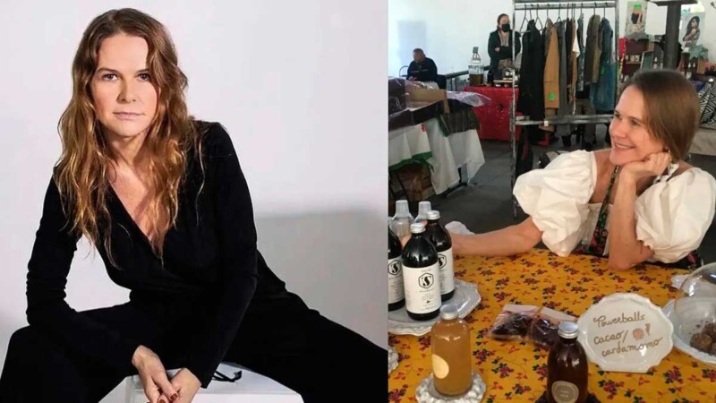 Nailea Norvind reacciona a críticas por vender en el tianguis