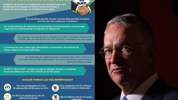 Salinas Pliego rechaza salida a su abultada deuda fiscal