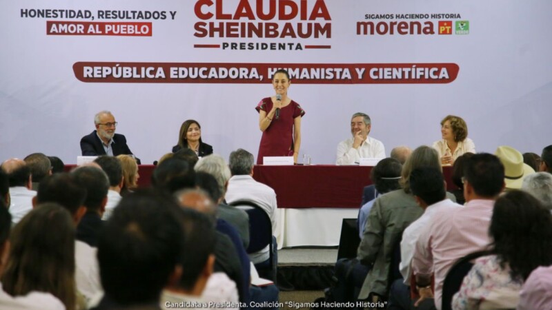 Presenta Sheinbaum su propuesta educativa