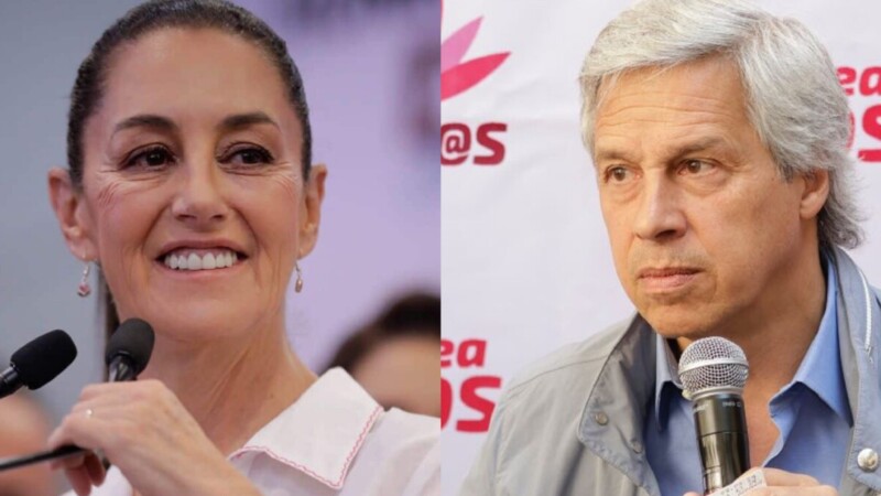 “Sus ofensas me indican que vamos bien”: Sheinbaum a Claudio X