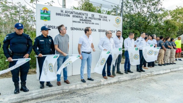Arranca Operativo Semana Santa Segura 2024 en Tulum