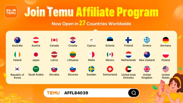 Actualizaciones del Programa de Afiliados de TEMU: ¡Hasta MX$500,000 al mes!
