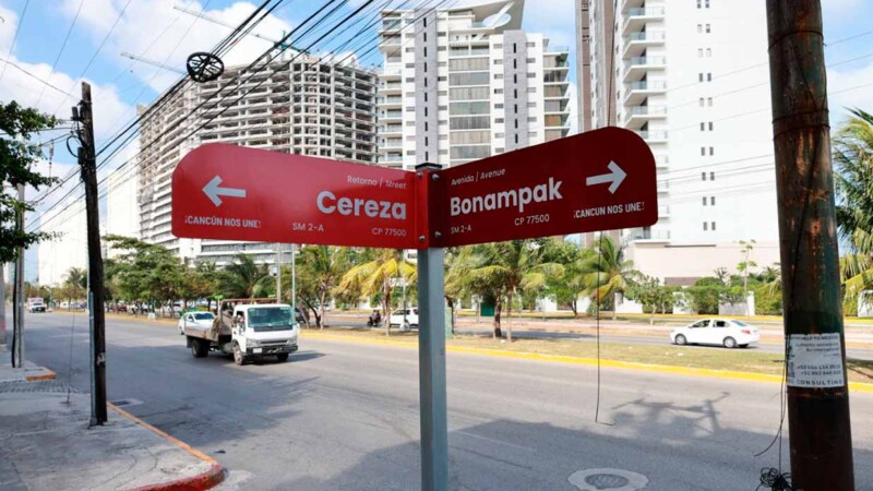 Cancún moderniza su Zona Fundacional con señalética innovadora
