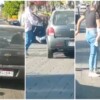 Chofer de combi y pasajeros golpean a automovilista por no ceder el paso (VIDEO)