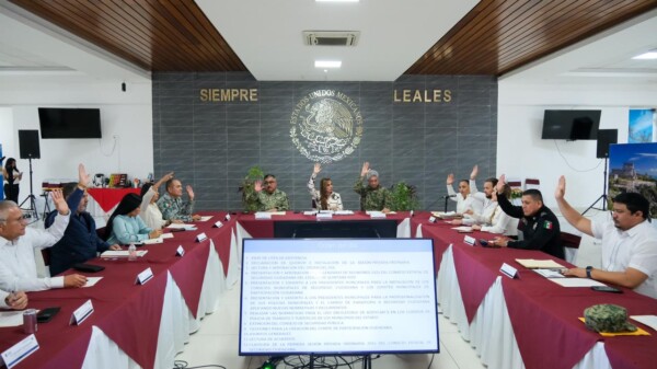 Instalan Consejo Estatal de Seguridad Ciudadana en Quintana Roo