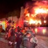 Incendio acaba con boda y arrasa hacienda en Guanajuato