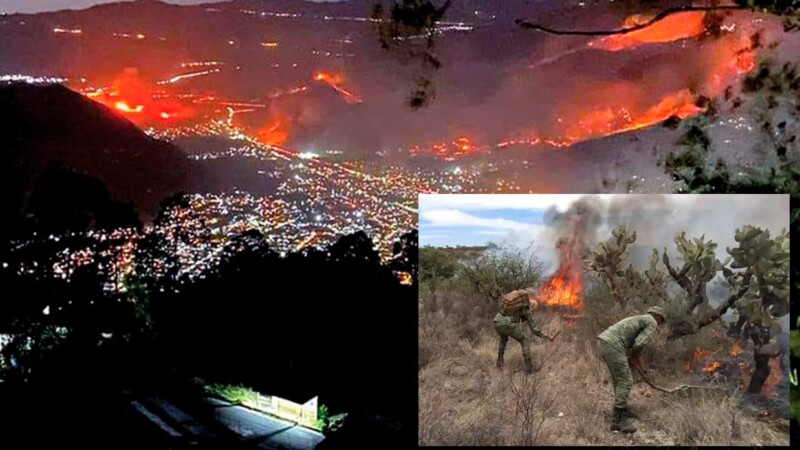 Activa Sedena Plan DNIII-E por incendios en Veracruz