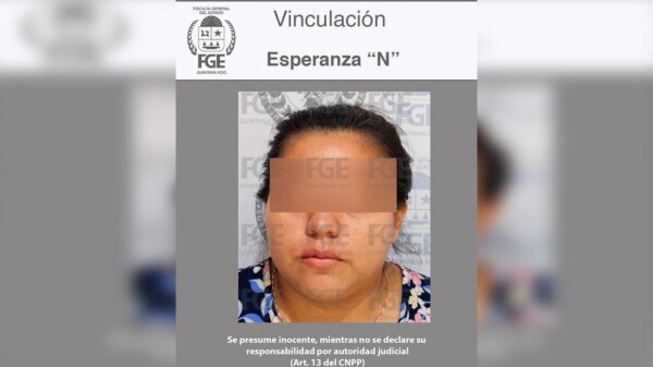 Vinculan a proceso a presunta secuestradora