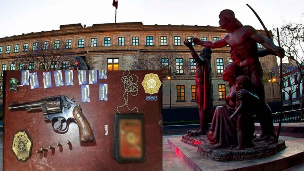 Detienen a sujeto que intentó ingresar armado a la SCJN