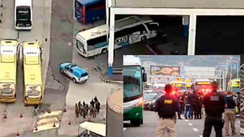 Asalto se convierte en sangrienta toma de rehenes en Brasil