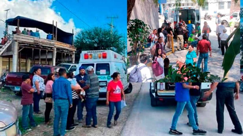 Colapso de gradas convierte foto universitaria en tragedia