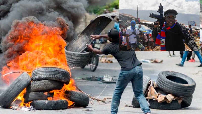 Se desborda violencia en Haití, tiroteos en sede presidencial