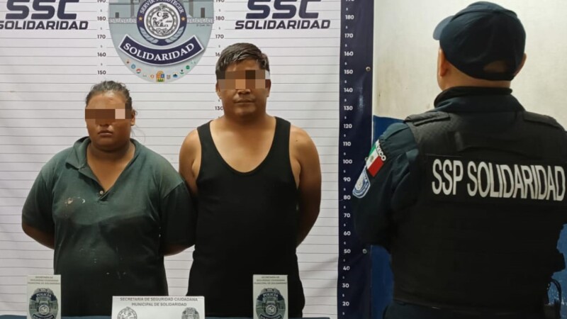 Capturan a agresores de la mujer macheteada en la Colosio de Playa del Carmen