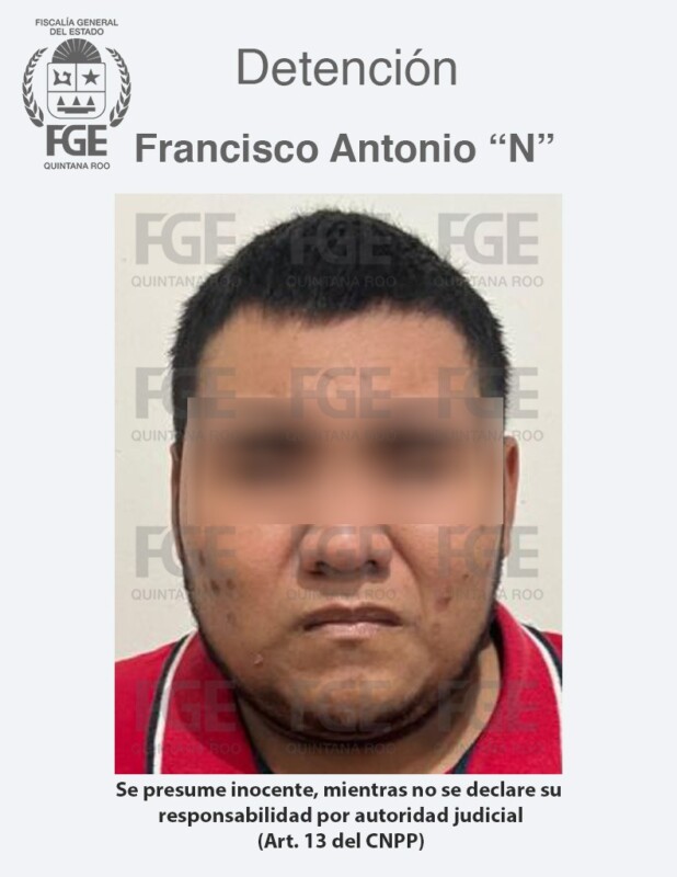 Capturan a presunto sicario que ejecutó a un hombre en plaza Península en Cancún; Francisco Antonio “N” fue ubicado en Tierra Maya.