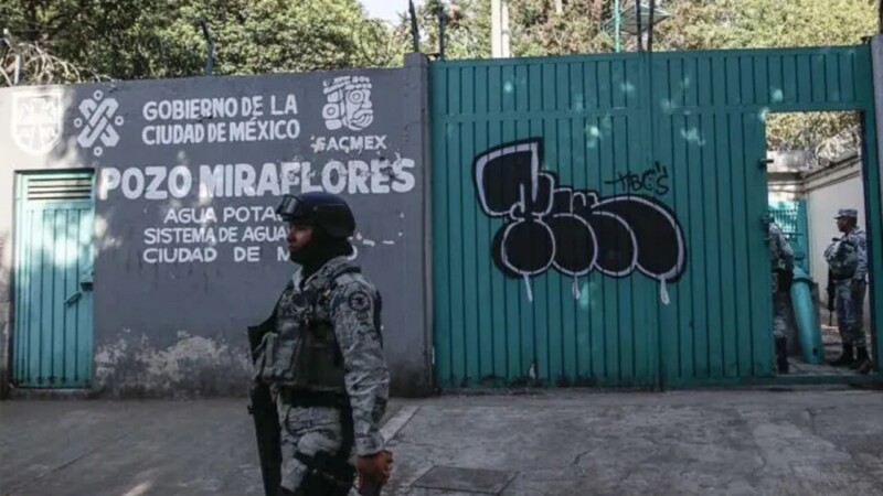 Contaminaron con aceites en el pozo con agua en CDMX