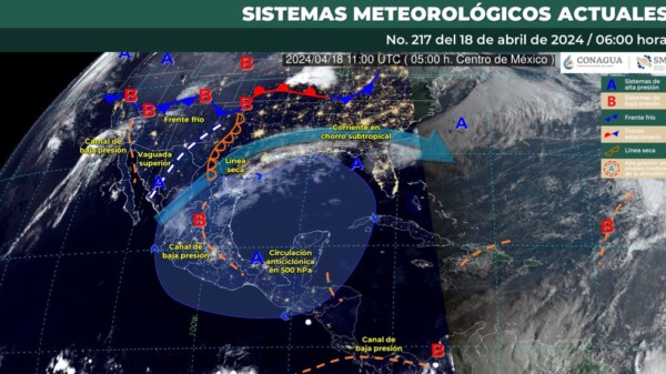 Pronóstico del clima para hoy jueves 18 de abril de 2024 en Quintana Roo
