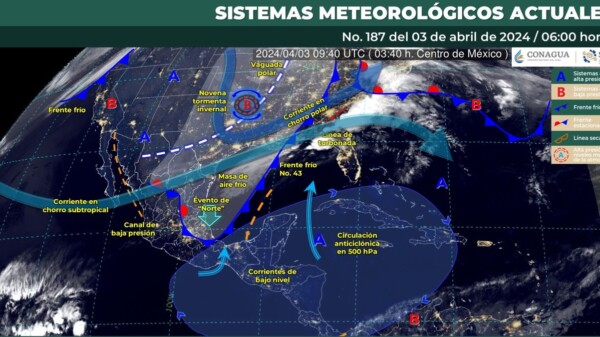 Pronóstico del clima para hoy miércoles 3 de abril de 2024 en Quintana Roo