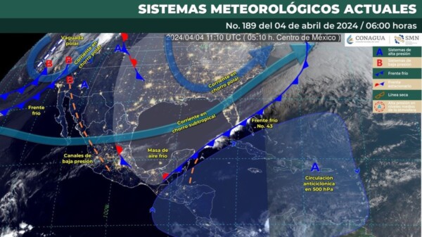 Pronóstico del clima para hoy jueves 4 de abril de 2024 en Quintana Roo