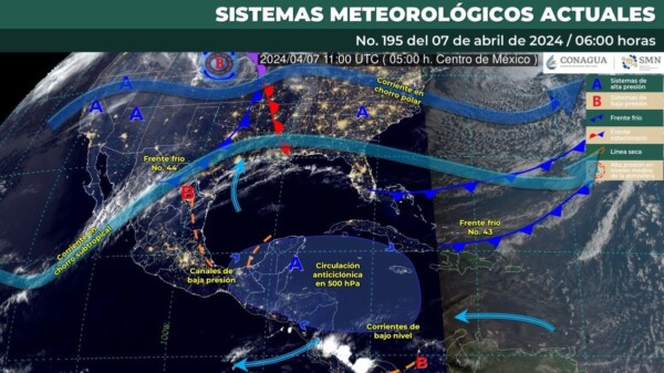 Pronóstico del clima para hoy domingo 7 de abril 2024 en Quintana Roo