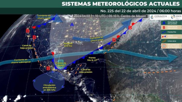 Pronóstico del clima para hoy lunes 22 de abril de 2024 en Quintana Roo