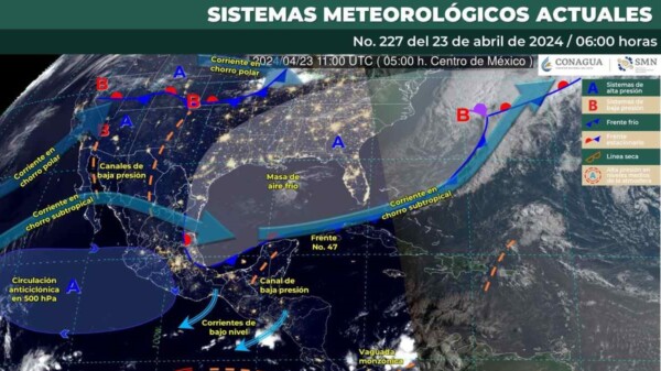 Pronóstico del clima para hoy martes 23 de abril de 2024 en Quintana Roo