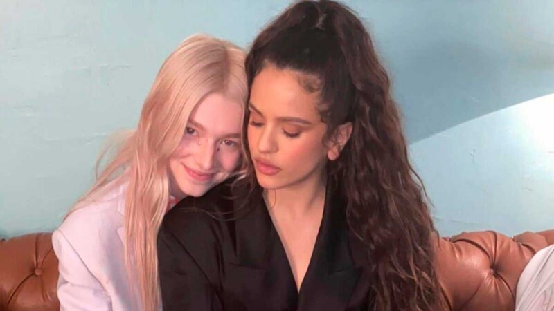 Confirma Hunter Schafer romance con Rosalía