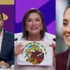 En 1er debate, dos proyectos de nación y errores del INE