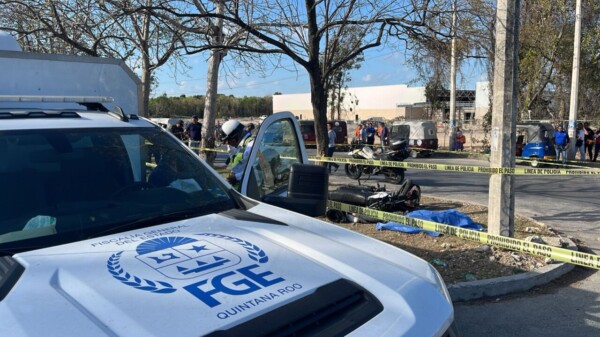 Fallece motociclista en accidente de tránsito en la avenida Kabah de Cancún