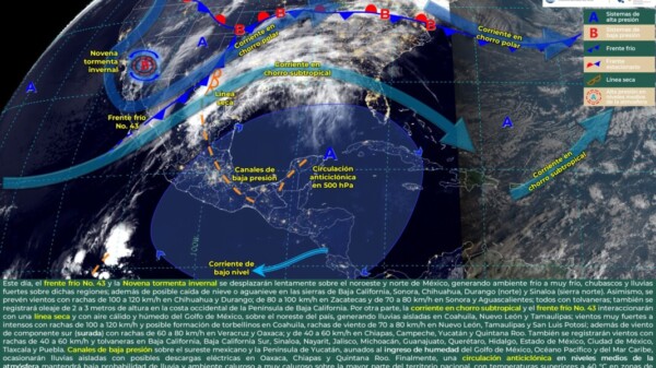 Pronóstico del clima para hoy lunes 1 de abril de 2024 en Quintana Roo