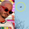 J Balvin graba extraño objeto volador en el cielo