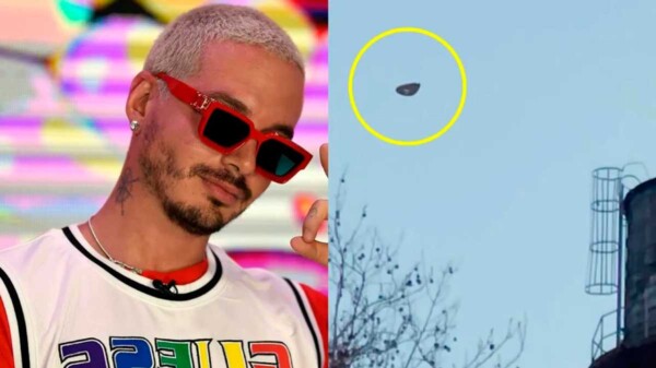 J Balvin graba extraño objeto volador en el cielo