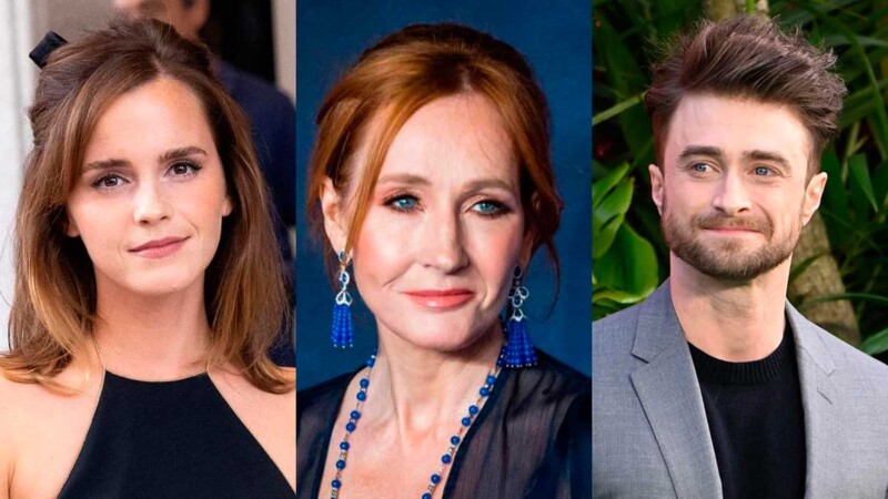 JK Rowling 'no perdonará' a Daniel Radcliffe y Emma Watson tras ser acusada de 'transfobia'