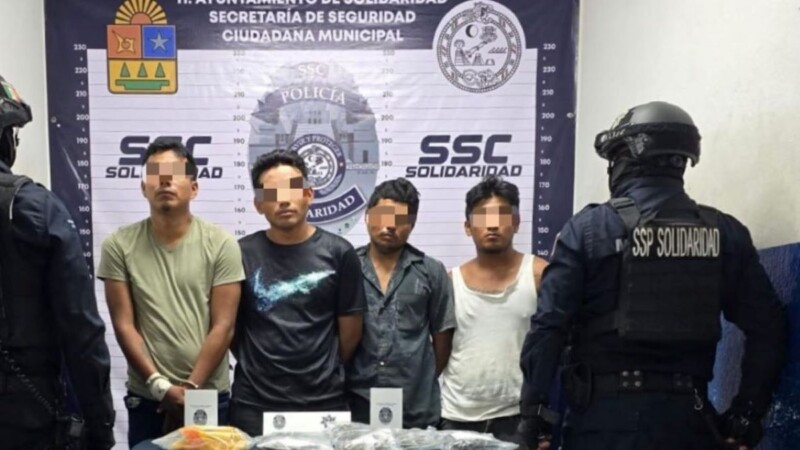 Mototaxista de Playa del Carmen distribuía droga en la colonia In House