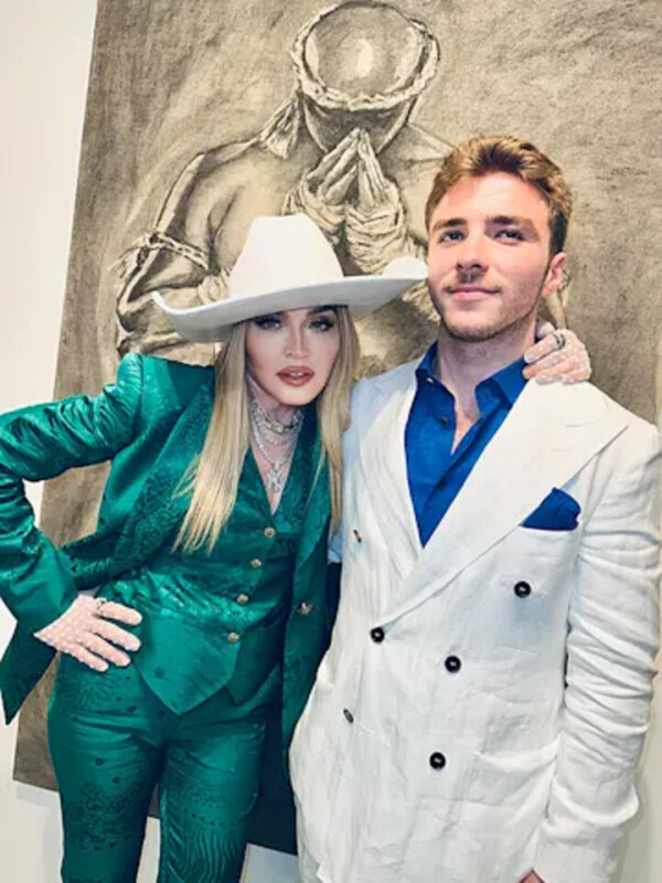 Madonna celebra el talento artístico de su hijo Rocco en Miami