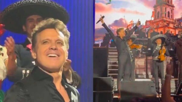 Mariachi sorprende a Luis Miguel con 'Las mañanitas' en La Vegas