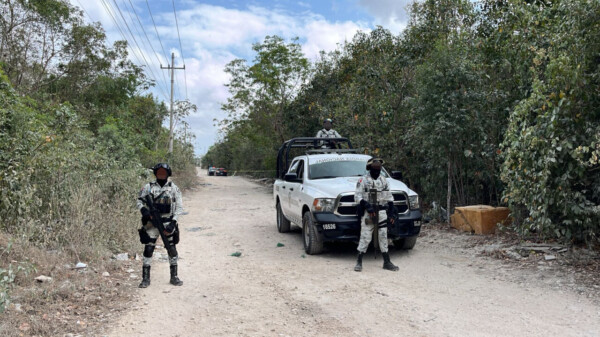Localizan restos humanos en camino de terracería de la SM 214