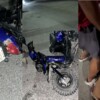 Vecinos de Galaxias del Sol sorprenden a ladrón de motocicletas
