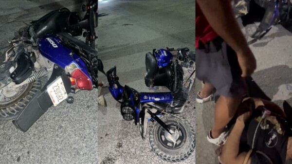 Vecinos de Galaxias del Sol sorprenden a ladrón de motocicletas