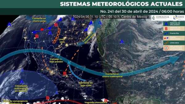 Pronóstico del clima para hoy martes 30 de abril de 2024 en Quintana Roo