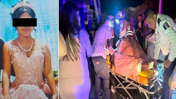 Quinceañera muere en accidente tras celebrar su fiesta