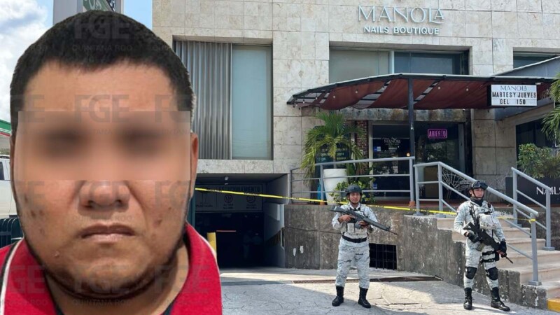 Capturan a presunto sicario que ejecutó a un hombre en plaza Península en Cancún