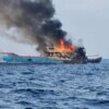 Se incendia un ferry en Tailandia