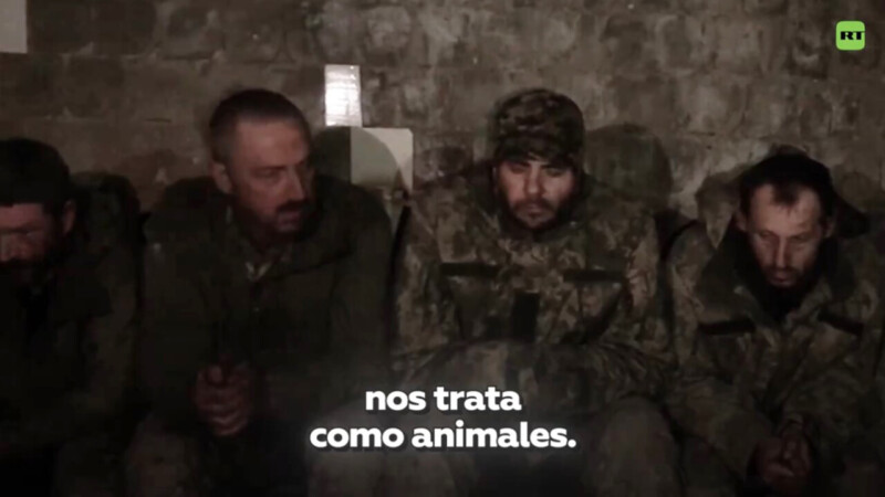 Publican video de rendición en masa de una brigada de Ucrania