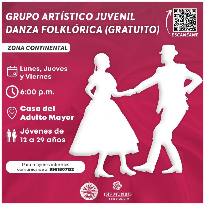 Las actividades se desarrollarán en la Casa del Adulto Mayor, ubicada en la emblemática Plaza Ejidatarios.