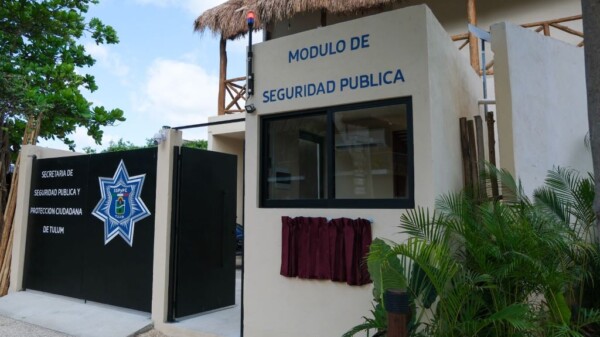 Entregan módulo en Zona Hotelera de Tulum para reforzamiento de seguridad