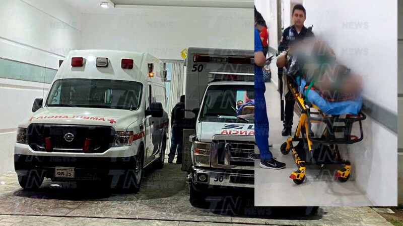 Rescatan a un hombre de morir ahogado en playa Tortugas